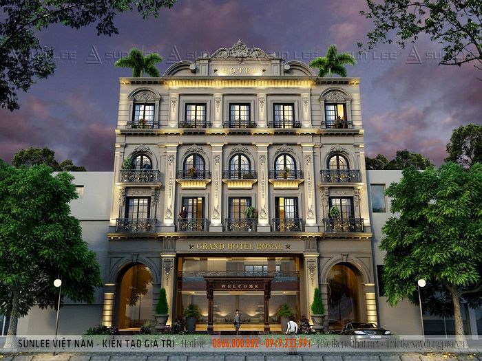 Thiết kế khách sạn cổ điển cần lưu ý những gì?